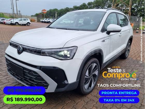 VOLKSWAGEN TAOS 1.4 250 TSI TOTAL FLEX COMFORTLINE AUTOMÁTICO